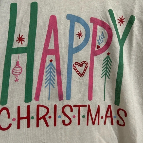 Festive Holiday Happy Christmas Shirt - Picture 3 of 5